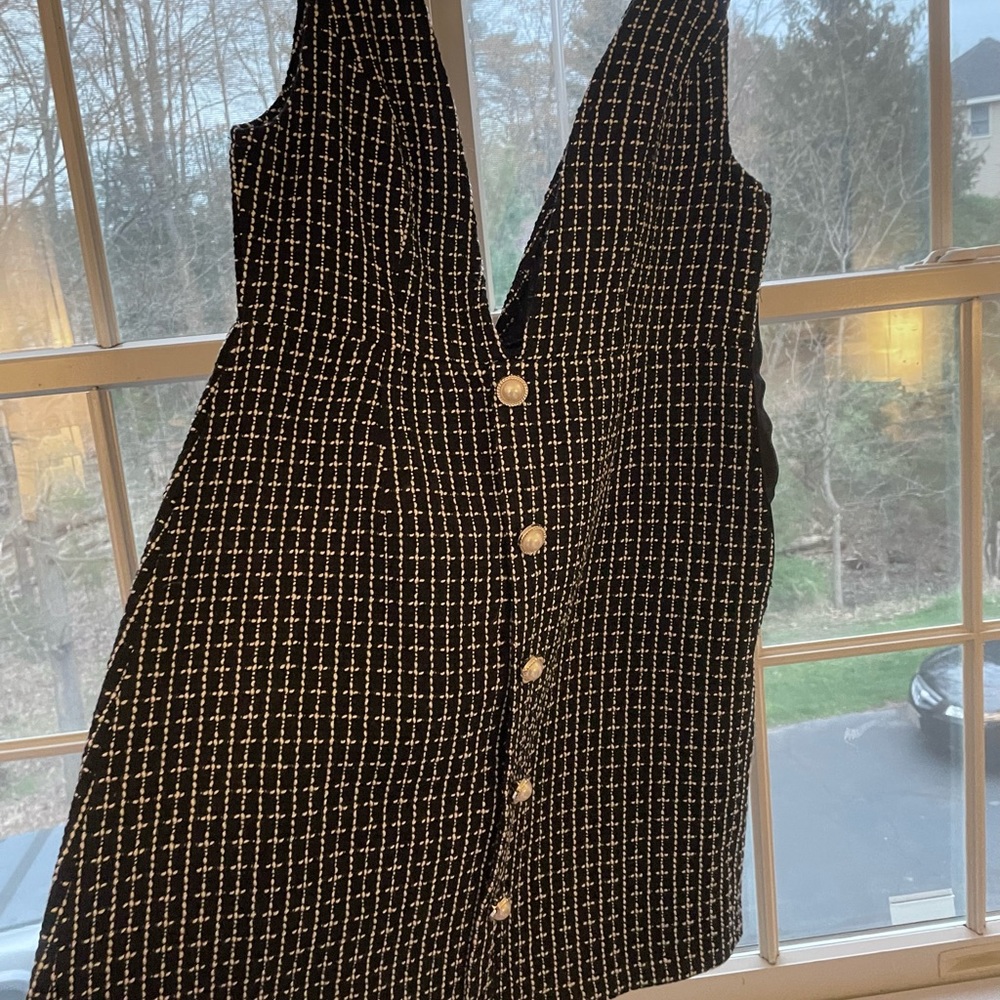 SHEIN Button Front Dress Size M
